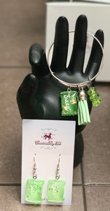 Kids Bangle and Earring Set